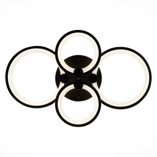 SLE200342-04 Светильник потолочный Черный/Белый LED 1*100W 3000-6000K LETO-foto5