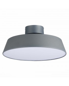 SLE600272-01 Светильник потолочный серый/белый LED 1*30W 3000K VIGO-foto2