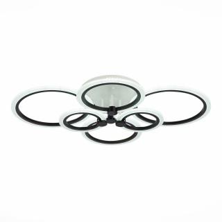 SLE500542-06 Светильник потолочный Белый, Черный/Белый LED 1*132W 3000-6000K CERINA-foto3