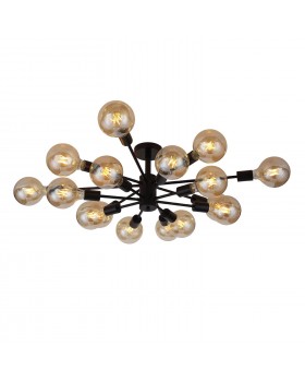 SL419.402.16 Люстра потолочная Черный E27 16*60W ANO-foto19