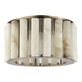 SL1516.302.06 Светильник потолочный ST-Luce Бронза, Прозрачный/Бежевый Алебастр E14 6*40W DELIGHT-foto2