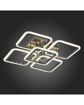 SLE200482-05 Светильник потолочный Темный хром/Белый LED 1*140W 3000-6000K QUTRO-foto7