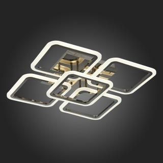 SLE200482-05 Светильник потолочный Темный хром/Белый LED 1*140W 3000-6000K QUTRO-foto7