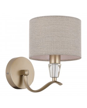 SLE1126-201-01 Светильник настенный Шампань/Бежевый E14 1*40W CASSIA-foto2