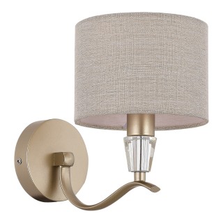 SLE1126-201-01 Светильник настенный Шампань/Бежевый E14 1*40W CASSIA-foto2