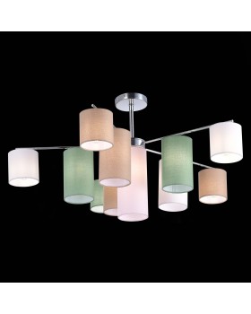 SLE300602-11 Люстра потолочная Хром/Белый, Бежевый, Зеленый E14 11*40W ESSENZA-foto4