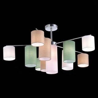 SLE300602-11 Люстра потолочная Хром/Белый, Бежевый, Зеленый E14 11*40W ESSENZA-foto4