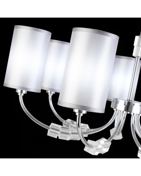 SLE156002-07 Люстра потолочная Хром/Серый E14 7*40W EMMI-foto8