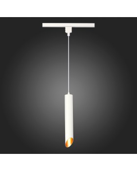 ST152.516.01 Светильник трековый Белый GU10 1*50W IP20 D60xH400 220V Без ламп Однофазная трековая система-foto4