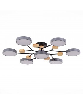 SLE6006-702-07 Светильник потолочный Серый/Серый LED 7*12W 3000K/4500K/6000K FAEMA-foto2