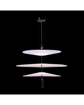 SL6101.403.01 Люстра подвесная ST-Luce Черный/Белый LED 1*10W 3000K Isola-foto5