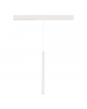 ST683.546.08 Магнитный трековый светильник Белый LED 1*8W 4000K 450Lm Ra90 24° IP20 D30xH500 48V SKYLINE 48-foto2