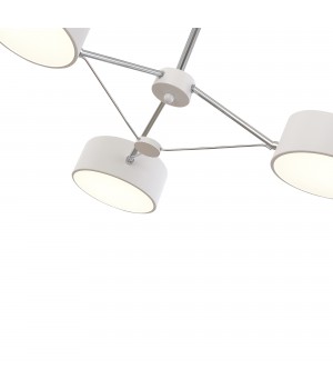 SLE6005-502-03 Светильник потолочный Белый/Белый LED 3*10W VALLE-foto5