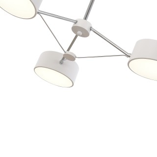 SLE6005-502-03 Светильник потолочный Белый/Белый LED 3*10W VALLE-foto5