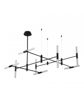 SL1216.403.16 Светильник подвесной ST-Luce Черный/Белый G9 16*5W 4000K RIMINI-foto2