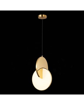 SL6107.203.01 Светильник подвесной ST-Luce Золотистый/Белый Золотистый LED 1*14W 3000K Eclisse-foto5
