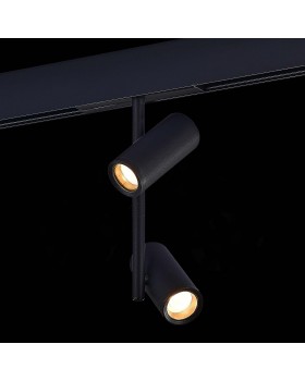 ST808.436.16 Магнитный трековый светильник Черный LED 1*16W 3000K 950Lm Ra>90 36° IP20 D45xH240 48VV SKYLINE 48-foto4