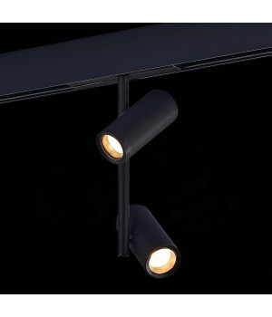 ST808.436.16 Магнитный трековый светильник Черный LED 1*16W 3000K 950Lm Ra>90 36° IP20 D45xH240 48VV SKYLINE 48-foto4