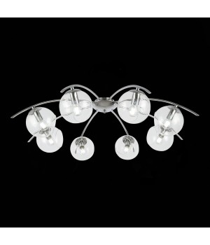 SLE102602-08 Люстра потолочная Хром/Прозрачный E14 8*40W RATELLA-foto3
