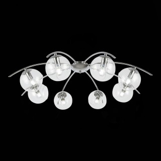 SLE102602-08 Люстра потолочная Хром/Прозрачный E14 8*40W RATELLA-foto3