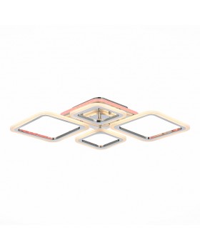 SLE500112-04RGB Светильник потолочный Хром/Белый LED 1*88W RGB 8W 3000-6000K SAMURO-foto2