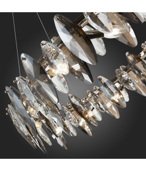 SL1227.103.12 Люстра подвесная ST-Luce Никель/Прозрачный E14 12*40W ANCONA-foto9