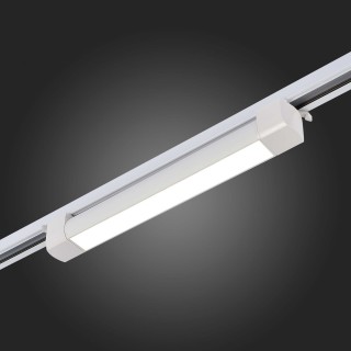 ST368.546.20 Св-к трек. Белый LED 1*20W 4000K 1 450Lm Ra>90 120° IP20 L387xW49xH54 170-240V Однофазная трековая система-foto6