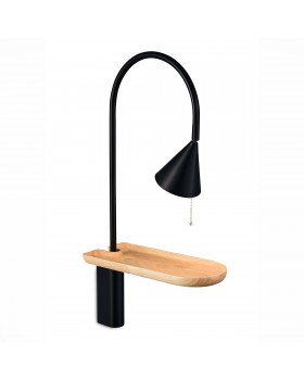 SL1802.401.01 Бра ST-Luce Черный/Черный E27 1*60W AMIRO-foto3