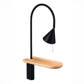 SL1802.401.01 Бра ST-Luce Черный/Черный E27 1*60W AMIRO-foto3