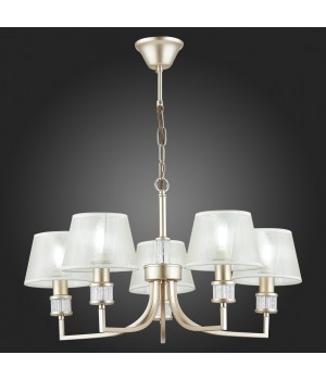 SLE107503-05 Люстра подвесная Золотистый/Шампань E14 5*40W MANILA-foto7