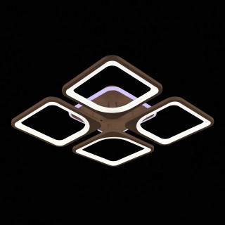 SLE500472-04RGB Светильник потолочный Кофейный/Белый LED 1*136W RGB 8W 3000-6000K VALIA-foto2