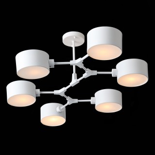 SLE183502-06 Люстра потолочная Белый/Белый E14 6*60W GIMENTO-foto8