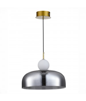 SL6112.203.07 Подвес ST-Luce Золотистый/Молочно-белый,Прозрачно-Дымчатый LED 1*7W ODE-foto2