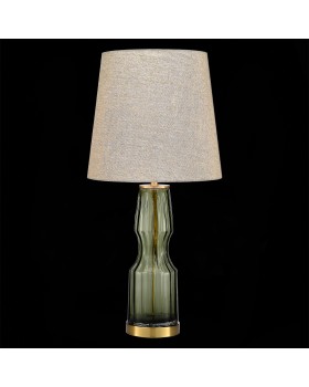 SL1005.904.01 Прикроватная лампа ST-Luce Оливковый, Латунь/Серый E27 1*40W SAYA-foto4