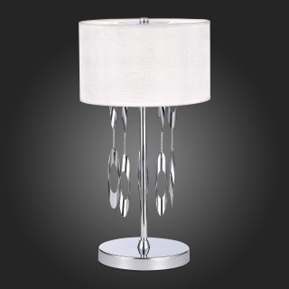 SL1353.104.01 Прикроватная лампа ST-Luce Хром/Белый E14 1*60W Nettuno-foto4