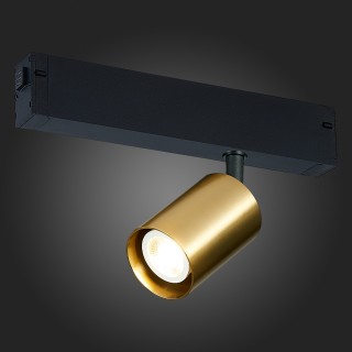 ST505.206.01 Св-к трек. Золотистый GU10 1*50W  IP20 L82xW70xH172 180-240V Без ламп SKYLINE 220-foto3