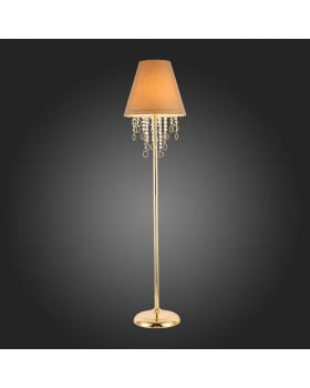 SL1138.205.01 Торшер Французское золото/Бежевый, Прозрачный E27 1*40W MEDDO-foto7