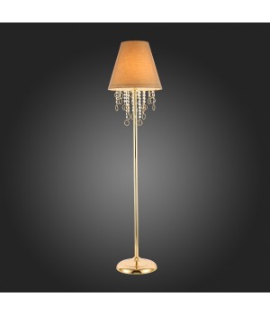 SL1138.205.01 Торшер Французское золото/Бежевый, Прозрачный E27 1*40W MEDDO-foto7