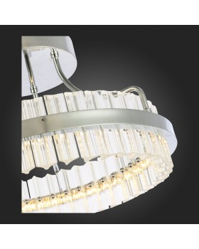 SL383.102.01 Светильник потолочный ST-Luce Хром/Прозрачный LED 1*34W 3000K CHERIO-foto3