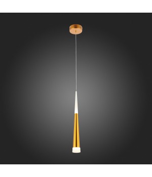 SLE200103-01 Светильник подвесной Золотистый/Золотистый, Белый LED 1*7W 3000K ORPELO-foto7
