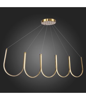 SL6202.213.01 Светильник подвесной ST-Luce Золотистый LED 1*68W 3000K HEIT-foto6