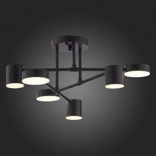 SLE201042-06 Люстра потолочная Черный/Черный LED 6*7W 4000K NOBEL-foto5