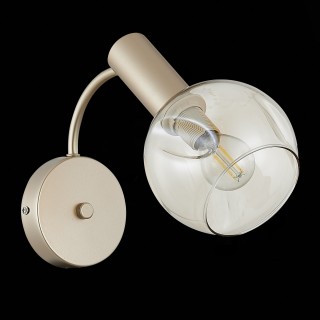 SLE104201-01 Светильник настенный Шампань/Коньячный E14 1*40W BALCHINO-foto4