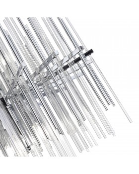 SL1628.103.08 Люстра подвесная ST-Luce Хром/Прозрачный, Хром E14 8*40W TERAMO-foto3