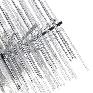 SL1628.103.08 Люстра подвесная ST-Luce Хром/Прозрачный, Хром E14 8*40W TERAMO-foto3