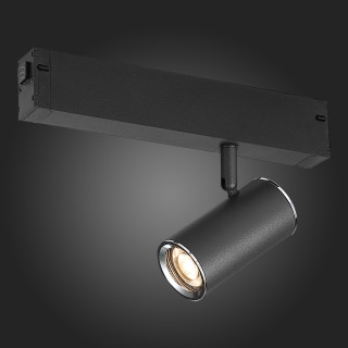 ST504.406.01 Св-к трек. Черный GU10 1*50W  IP20 L104xW54xH111 180-240V Без ламп SKYLINE 220-foto3