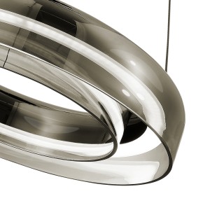 SL6019.323.01 Светильник подвесной ST-Luce Черный/Дымчатый, Белый LED 1*18W 3000K FORAY-foto3