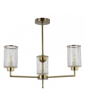 SLE1046-302-03 Люстра потолочная Бронза/Прозрачный E27 3*60W VESTRE-foto2