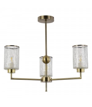 SLE1046-302-03 Люстра потолочная Бронза/Прозрачный E27 3*60W VESTRE-foto2