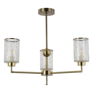 SLE1046-302-03 Люстра потолочная Бронза/Прозрачный E27 3*60W VESTRE-foto2